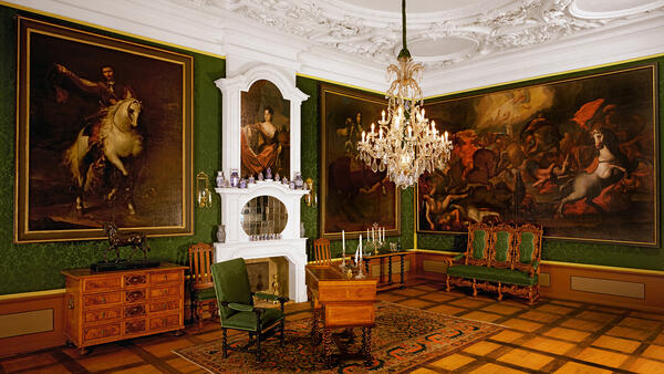 Schloss Wolfenbüttel: Appartement des Herzogs, Vorzimmer